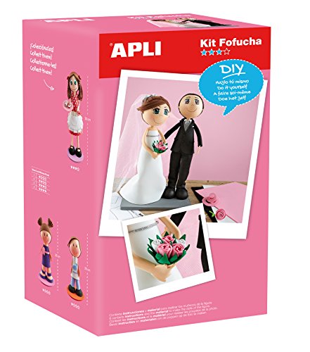 APLI apli13849 Paar Schaumstoff Puppe Kit von APLI Kids