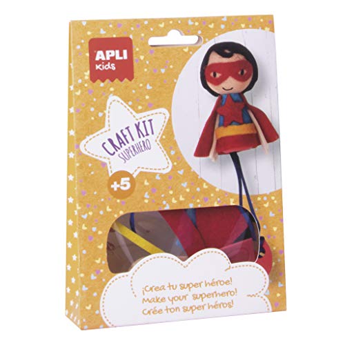 APLI apli14086 Superheld Craft Kit Box, von APLI Kids