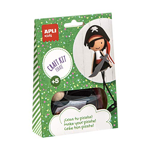APLI apli14087 Pirat Craft Kit Box, von APLI Kids