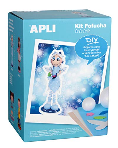 APLI apli14288 Winter Fairy Schaumstoff Puppe Kit von APLI Kids