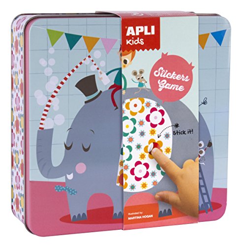 APLI apli14534 Design von Martina Hogan Aufkleber Spiel in Blechdose APLI apli14534 Design von Martina Hogan Aufkleber Spiel in Blechdose von APLI