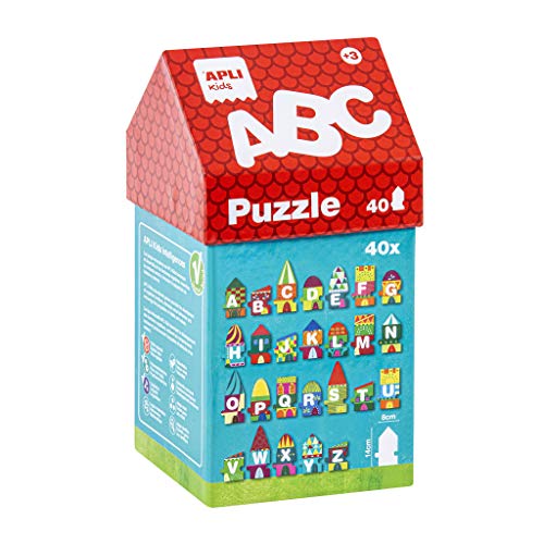 APLI apli14805 Little abcw House Puzzle (40) von APLI Kids