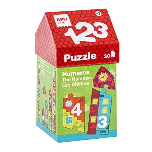 APLI apli14806 Little 123 House Puzzle (30) von APLI Kids
