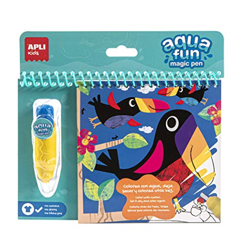 APLI Kids - Jungla Block Malen und Färben mit Wasser, mehrfarbig, Einheitsgröße (15225), bunt APLI Kids - Jungla Block Malen und Färben mit Wasser, mehrfarbig, Einheitsgröße (15225), bunt von APLI Kids