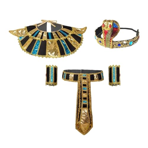 APLVFFZH 5 X ägyptische Kostüm Accessoires für Damen, Modischer ägyptischer Gürtel von APLVFFZH