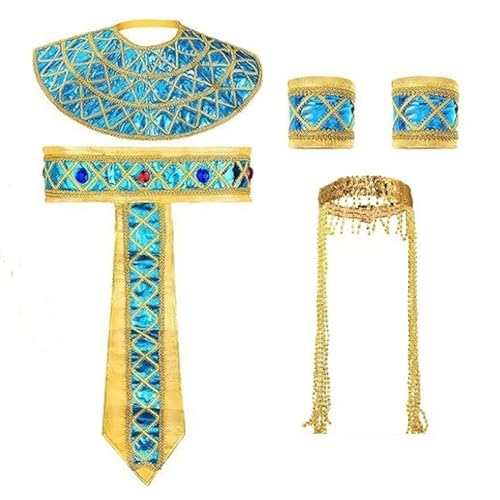 APLVFFZH Ägyptische Damenkostüm Accessoires. Verkleiden Sie Sich für Rollenspiele Im Urlaub Und Cosplay von APLVFFZH