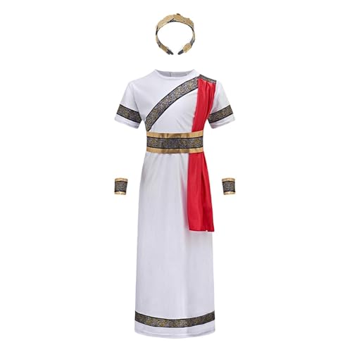 APLVFFZH Antikes Design für Kinder, römische Kostüme, Robe, leicht, für Karneval, Rollenspiele, 140 APLVFFZH Antikes Design für Kinder, römische Kostüme, Robe, leicht, für Karneval, Rollenspiele, 140 von APLVFFZH