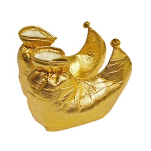 APLVFFZH Clownschuhe Bedecken Erwachsene 1 Paar Schuhe Kostüm Dekorationen, Gold von APLVFFZH
