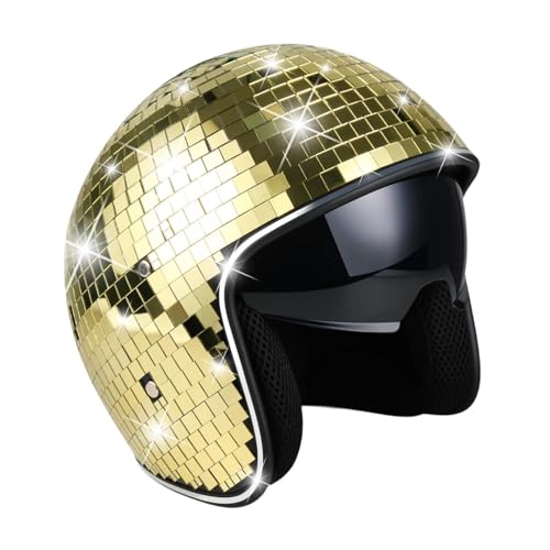 APLVFFZH Disco Kostüme Kleid Männer Frauen für DJ Performance Show Nachtclub Tanz, Gold APLVFFZH Disco Kostüme Kleid Männer Frauen für DJ Performance Show Nachtclub Tanz, Gold von APLVFFZH