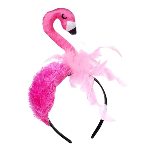 APLVFFZH Flamingo Stirnband für Damen Und Mädchen, Haarschmuck für Party, Urlaub, Geburtstag von APLVFFZH
