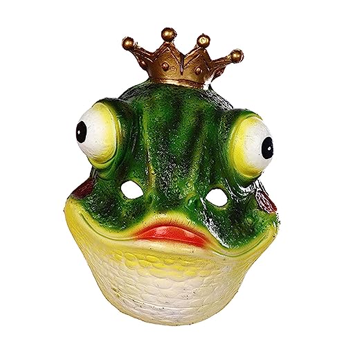APLVFFZH Froschmaske Cosplay Gesichtsbedeckung für Nachtclub Halloween Bühnenauftritt APLVFFZH Froschmaske Cosplay Gesichtsbedeckung für Nachtclub Halloween Bühnenauftritt von APLVFFZH