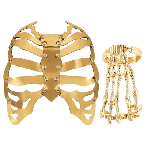 APLVFFZH Halloween Kostüm Zubehör Gruselige Szene Requisiten Ornament Brustpanzer APLVFFZH Halloween Kostüm Zubehör Gruselige Szene Requisiten Ornament Brustpanzer von APLVFFZH