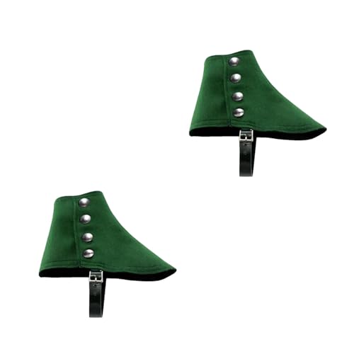 APLVFFZH Herren Spats Vintage Design für Retro Schuhüberzüge, Grün von APLVFFZH