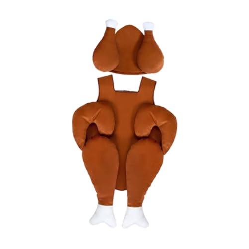 APLVFFZH Kinder Braten Truthahn Kostüm -Requisiten für Spielen der Bühnenleistung, L to XL APLVFFZH Kinder Braten Truthahn Kostüm -Requisiten für Spielen der Bühnenleistung, L to XL von APLVFFZH