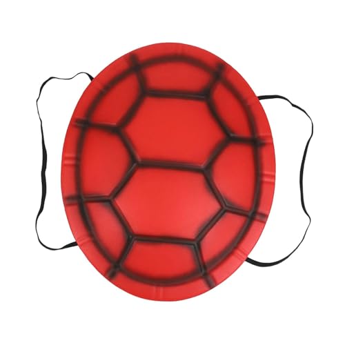 APLVFFZH Kostüm Eva Schildkrötenpanzer Zubehör Halloween Cosplay für Feiertagsparty Halloween, Rot von APLVFFZH