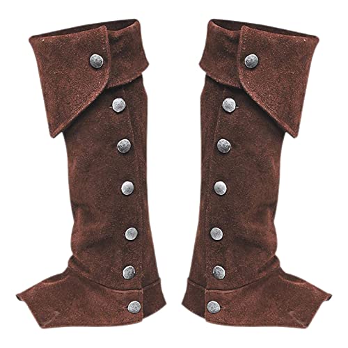 APLVFFZH Kostümstiefel für Piraten und Ritter, Kunstleder APLVFFZH Kostümstiefel für Piraten und Ritter, Kunstleder von APLVFFZH