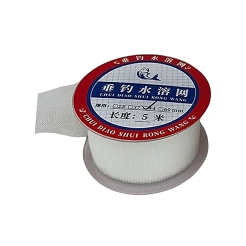 APLVFFZH PVA Netz Angelnetz Als Nachfüllstrumpf Und Köderdepot Feine Maschenstruktur für Kleine Köderpartikel für Angler Und Weite Würfe, 44mm von APLVFFZH