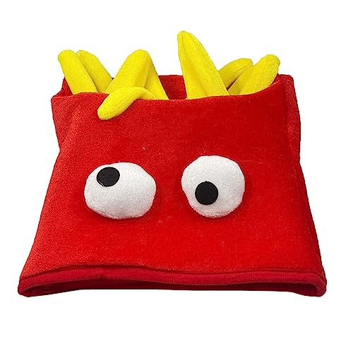 APLVFFZH Pommes Frites Hut, Schöne Festival Dekoration, Anziehhut, Ornament, Karneval APLVFFZH Pommes Frites Hut, Schöne Festival Dekoration, Anziehhut, Ornament, Karneval von APLVFFZH