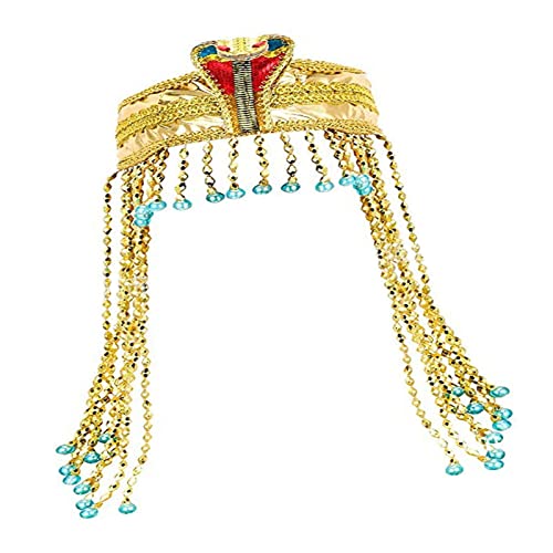 APLVFFZH Retro Königin Kopfschmuck, Schlangen Stirnband mit Perlenquaste APLVFFZH Retro Königin Kopfschmuck, Schlangen Stirnband mit Perlenquaste von APLVFFZH