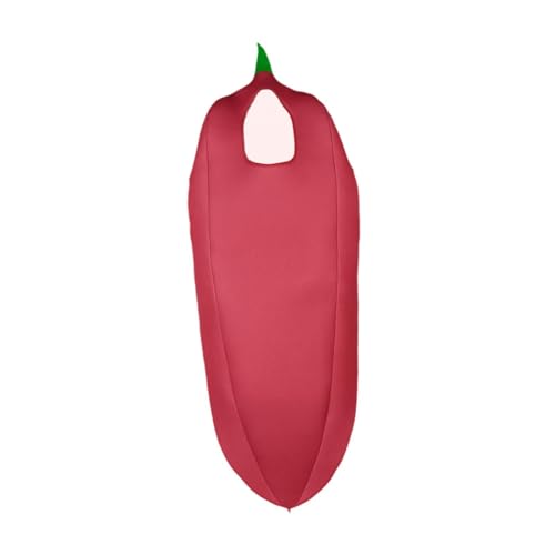 APLVFFZH Würzige Chili -Kostüm handgefertigte Kleidung für Maskerade -Jungen und Mädchen, S APLVFFZH Würzige Chili -Kostüm handgefertigte Kleidung für Maskerade -Jungen und Mädchen, S von APLVFFZH