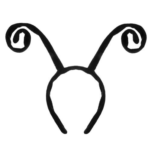 APLZGMG Schmetterling Antenne Stirnband, Schmetterling Stirnband für Halloween Kostüm Zubehör, Marienkäfer Kostüm für Damen Herren, Halloween Stirnbänder Zubehör für Cosplay Dress Up Festival von APLZGMG