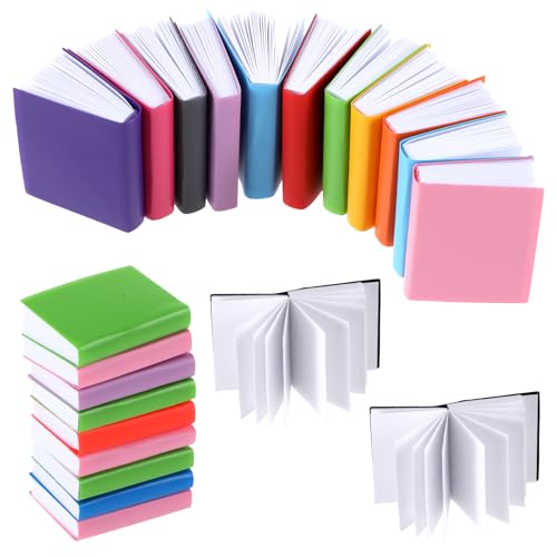 Miniatur-Bücher im Maßstab 1:12, verschiedene Farben, kleine Bücher, Puppenhaus-Dekoration, Zubehör für Miniatur, Arbeitszimmer, Schlafzimmer, Bibliothek, 40 Stück Miniatur-Bücher im Maßstab 1:12, verschiedene Farben, kleine Bücher, Puppenhaus-Dekoration, Zubehör für Miniatur, Arbeitszimmer, Schlafzimmer, Bibliothek, 40 Stück von APLZGMG
