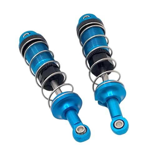 Kompatibel Mit 16101 16201 1/16 RC-Auto-Upgrade-Teile Ersatzzubehör Hydraulische Stoßdämpfer Vorne Und Hinten RC Stoßdämpfer(Blue) von APMXQWIL