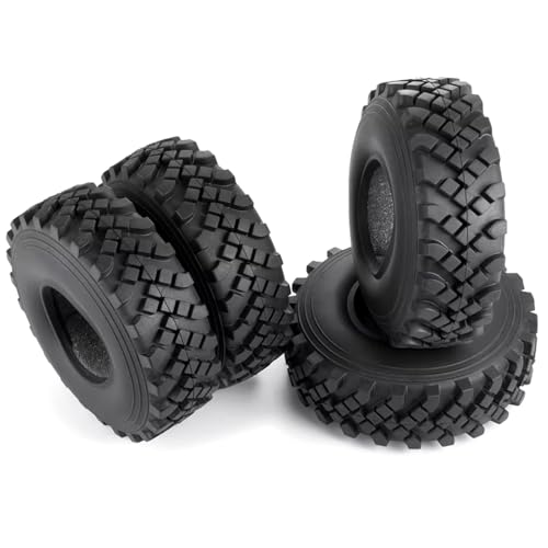 Kompatibel Mit Axial Für SCX10 90046 AXI03007 Für Wraith 90018 RR10 Für TRX4 1/10 RC Crawler Autoteile, 4 Stück, 2,2 Zoll Radreifen, 127 X 40 Mm RC-Reifen Kompatibel Mit Axial Für SCX10 90046 AXI03007 Für Wraith 90018 RR10 Für TRX4 1/10 RC Crawler Autoteile, 4 Stück, 2,2 Zoll Radreifen, 127 X 40 Mm RC-Reifen von APMXQWIL