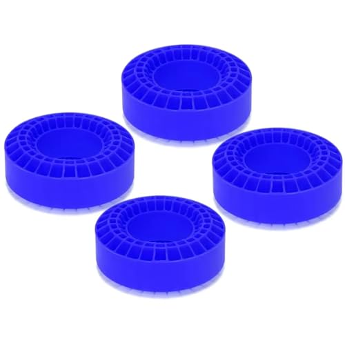 Kompatibel Mit Axial Für SCX10 Für MST D110 TF2 1/10 RC Crawler Autoteile, 4-teiliger Silikonkautschuk-Einsatzschaum, 115–120 Mm, 1,9 Zoll Radreifen RC-Reifen(Blue) von APMXQWIL