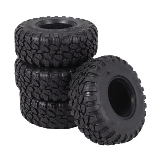 Kompatibel Mit Axial Für SCX10 Für Wraith Für Capra Für Traxxas D90 1/10 RC Crawler Autoteile 4 STÜCKE 118 Mm 2,2 Zoll Gummireifen Radreifen RC-Reifen von APMXQWIL