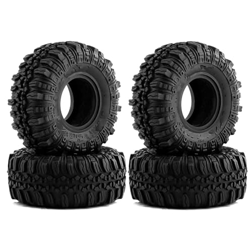 Kompatibel Mit Axial Für SCX24 Für Bronco AX24 Für TRX4M Enduro24 1/18 1/24 RC Crawler Autoteile 4 Stück 57 Mm 1,0 Zoll Weicher Gummiradreifen RC-Reifen Kompatibel Mit Axial Für SCX24 Für Bronco AX24 Für TRX4M Enduro24 1/18 1/24 RC Crawler Autoteile 4 Stück 57 Mm 1,0 Zoll Weicher Gummiradreifen RC-Reifen von APMXQWIL