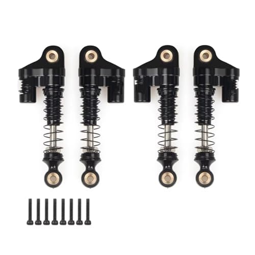 Kompatibel Mit Axial Für SCX24 Für Deadbolt Für JLU C10 B-17 KYX Für Racing 1/24 RC Crawler Autoteile 37 Mm Metallstoßdämpfer RC Stoßdämpfer(4pcs) von APMXQWIL