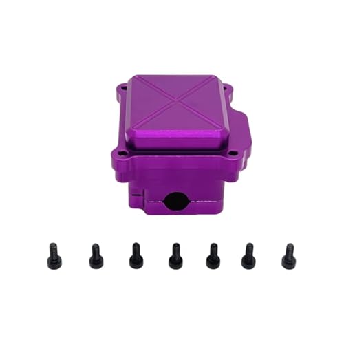 Kompatibel Mit MJX Für Hyper Go 14209 14210 1/14 RC-Auto-Upgrades, Teile, Zubehör, Aluminiumlegierung, Geräteempfängerbox, Kabelabdeckung Zubehör Teile RC Autos(Purple) von APMXQWIL