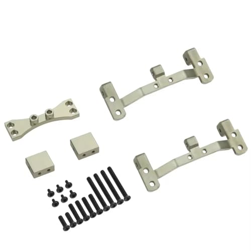 Kompatibel Mit MN D90 D91 D96 Für MN99S 1/12 RC-Auto-Upgrade-Teile, Zubehör, Metall-Zugstangen-Basisachse Die Für Up-Servo-Halterung. Zubehör Teile RC Autos(Gray) von APMXQWIL