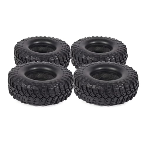 Kompatibel Mit SCX10 Für TRX4 Für Capra TF2 HB 1/10 RC Crawler Car Upgrade-Teile, 4 Stück, 115 Mm, 1,9 Zoll Gummireifen Mit Schaumstoffeinlage RC-Reifen Kompatibel Mit SCX10 Für TRX4 Für Capra TF2 HB 1/10 RC Crawler Car Upgrade-Teile, 4 Stück, 115 Mm, 1,9 Zoll Gummireifen Mit Schaumstoffeinlage RC-Reifen von APMXQWIL