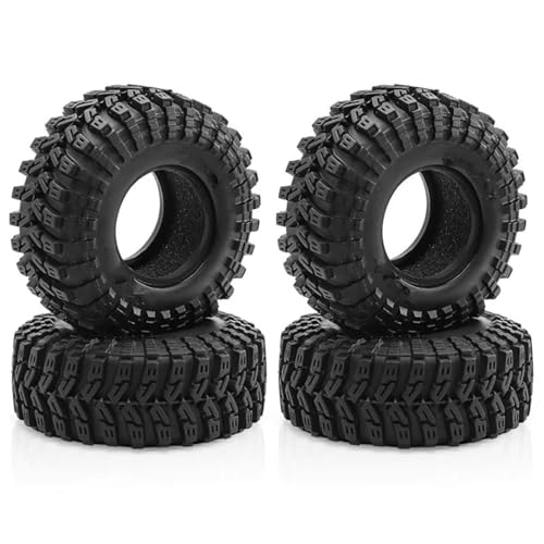 Kompatibel Mit SCX24 Für TRX4M AX24 1/18 1/24 RC-Crawler-Auto, Upgrade-Teile, Zubehör, 1,3 Zoll Für Ascent-18 Cling-On-Reifen, 70 X 26 Mm RC-Reifen Kompatibel Mit SCX24 Für TRX4M AX24 1/18 1/24 RC-Crawler-Auto, Upgrade-Teile, Zubehör, 1,3 Zoll Für Ascent-18 Cling-On-Reifen, 70 X 26 Mm RC-Reifen von APMXQWIL