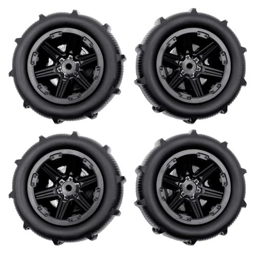 Kompatibel Mit SCY 16101 16102 16103 Für Hyper Go 16210 1/14 1/16 RC-LKW-Teile 14210 85 Mm/81 Mm 12 Mm Sechskant-Gummireifenräder RC-Reifen(B 85mm) von APMXQWIL