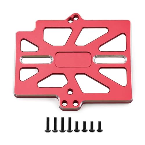 Kompatibel Mit TRAXXAS Für MINI Für MAXX Monster Truck RC-Auto-Upgrade-Teile, Elektronisch Für Geschwindigkeitsregler, Fest Für Sitz-Kit Zubehör Teile RC Autos(Red) von APMXQWIL