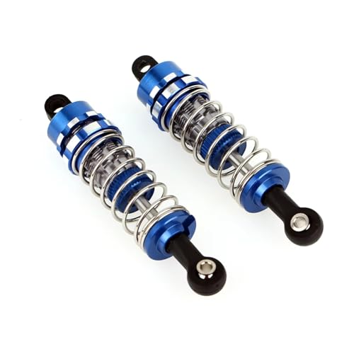 Kompatibel Mit Tamiya CC01 LCX Für Racing 1/10 RC Crawler Auto Upgrades Teile Zubehör 70mm Aluminium Suspension Shock Set RC Stoßdämpfer(Blue) von APMXQWIL
