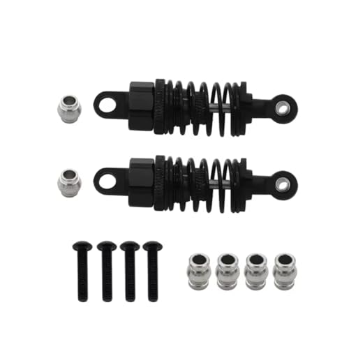 Kompatibel Mit Tamiya Für TT-01 Für TT-02 1/10 Fernbedienungsauto-Tuningteile 2 Stück Stoßdämpfer-Dämpfersatz Aus Aluminiumlegierung RC Stoßdämpfer von APMXQWIL