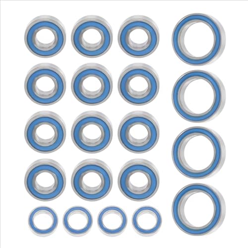 Kompatibel Mit Tamiya Für TT-01 TT01E TT01D Für TT02B 1/10 RC-Auto-Upgrades, Teile, Zubehör, 20-teiliges Versiegeltes Kugellager-Kit Zubehör Teile RC Autos von APMXQWIL