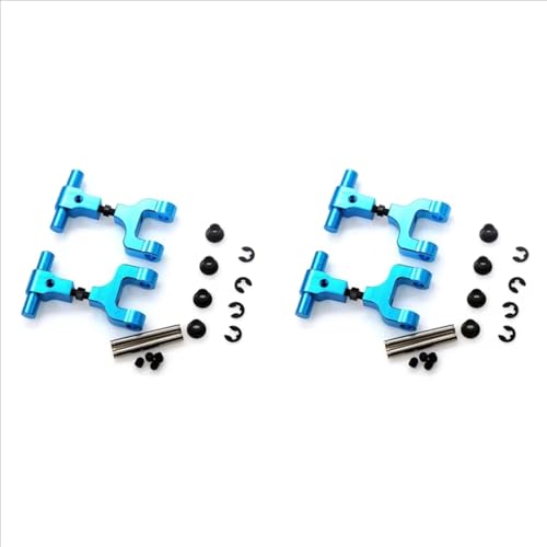 Kompatibel Mit Tamiya Für TT-02 TT02T 1/10 Fernbedienungsauto-Upgrade-Teile 4-teilige Hintere Obere Querlenker Aus Metall Für Die Schaukel Zubehör Teile RC Autos von APMXQWIL