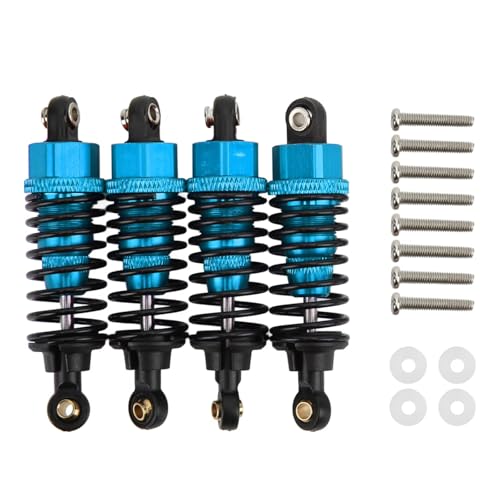 Kompatibel Mit Tamiya TT‑01 TT‑02 TA05 TL‑01 TA03 MF‑01X 1/10 RC On Road Drift Für Rennwagenteile Ölstoßdämpfer Aus Aluminiumlegierung RC Stoßdämpfer(Blue) von APMXQWIL