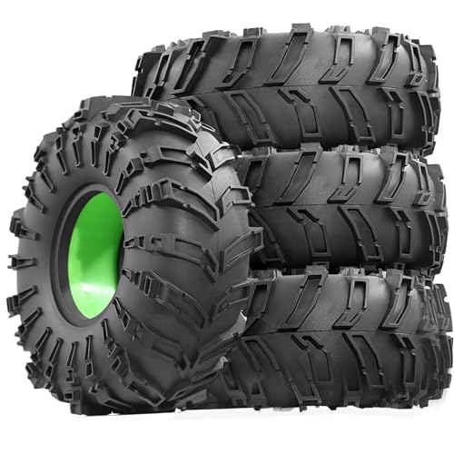 Kompatibel Mit Traxxas Für TRX4 Für Axial Für SCX10 90046 1/10 RC Crawler-Autoteile, OD 140 X 54 Mm, 2,2 Gummiradreifen, Silikoneinlage RC-Reifen Kompatibel Mit Traxxas Für TRX4 Für Axial Für SCX10 90046 1/10 RC Crawler-Autoteile, OD 140 X 54 Mm, 2,2 Gummiradreifen, Silikoneinlage RC-Reifen von APMXQWIL