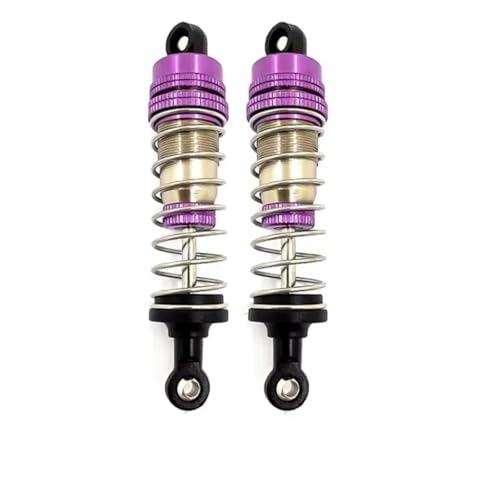 Kompatibel Mit WLtoys 144001 124019 124018 RC-Auto-Upgrade-Teile, Ersatzzubehör, 4-teiliger Metall-Stoßdämpfer RC Stoßdämpfer(2pcs) von APMXQWIL
