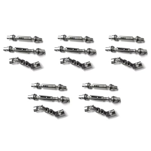 Kompatibel Mit WPL B-1 B-14 B-16 B-24 C-14 B36 1/16 RC Truck Cars Upgrade-Teile Modifikation Ersatz 5X Metallantriebswelle RC Auto Antriebswelle von APMXQWIL