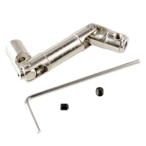 Kompatibel Mit WPL C14 C24 B14 B16 B24 B36 Für MN D90 D91 D96 99S Für HengLong Für JJRC Für FeiYu RC-Auto-Upgrade-Teile Stahlantriebswelle RC Auto Antriebswelle(Silver) von APMXQWIL
