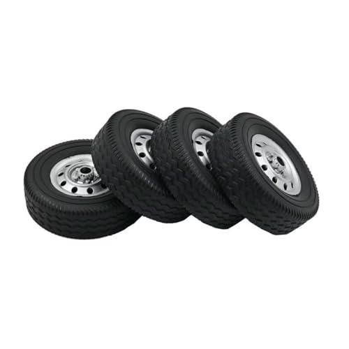 Kompatibel Mit WPL D12 1/10 RC Offroad Für Buggy Truck Auto-Upgrade-Teile Ersatzzubehör 4PCS Gummiradreifen RC-Reifen Kompatibel Mit WPL D12 1/10 RC Offroad Für Buggy Truck Auto-Upgrade-Teile Ersatzzubehör 4PCS Gummiradreifen RC-Reifen von APMXQWIL