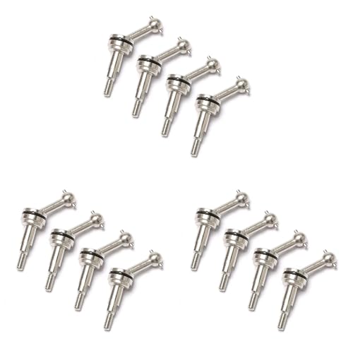Kompatibel Mit Wltoys K969 K979 K989 P929 1/28 RC-Auto-Upgrade-Teile, 12 Stück, 2 Mm Verlängertes Metall-CVD Für Die Übertragung Der Kreuzgelenkwelle Zubehör Teile RC Autos Kompatibel Mit Wltoys K969 K979 K989 P929 1/28 RC-Auto-Upgrade-Teile, 12 Stück, 2 Mm Verlängertes Metall-CVD Für Die Übertragung Der Kreuzgelenkwelle Zubehör Teile RC Autos von APMXQWIL