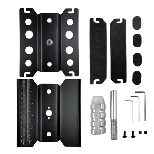 RC Autoteile Kompatibel Mit 1/8 1/10 Autos LKW Für Buggy Aluminiumlegierung RC Auto Arbeitsständer Reparatur Workstation Montage Für Plattform 360 Grad Drehung(Black) von APMXQWIL